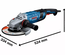 Meuleuse d'angle 2800W GWS 30-230 PB Professional - BOSCH - 06018G1100