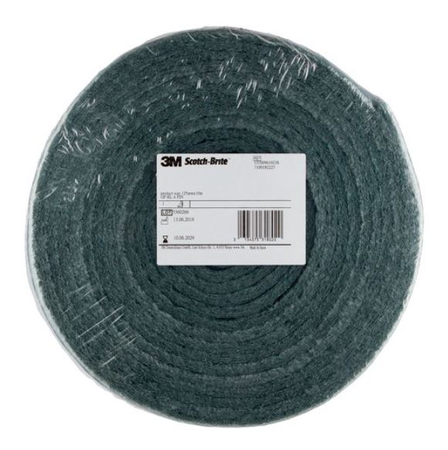 Rouleau abrasif non tissé vert Scotch-Brite™ GP-RL 10mx125mm très fin - 3M ABRASIFS - 12306