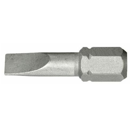 Embout standart 1/4'' fente 3mm, longueur 25mm - FACOM - ES.133