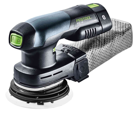 Ponceuse excentrique hybride 18V ETSC 125 3,0 I-Plus + 2 batteries 3Ah + chargeur + coffret Systainer SYS³ - FESTOOL - 577694