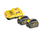 Pack de 2 batteries XR Flexvolt 18V/54V 9Ah/3Ah + chargeur rapide en boite carton - DEWALT - DCB118X2-QW