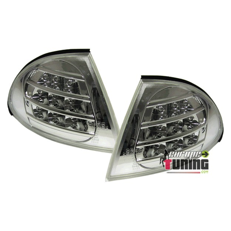 2 CLIGNOTANTS LEDS CHROME BMW SERIE 3 E46 BERLINE TOURING 1998 - 2001 (00114)