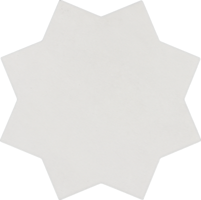 KASBAH STAR BONE - Carrelage étoile à tacos 16,8x16,8 cm