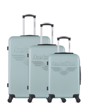 AMERICAN TRAVEL - SET DE 3 ABS CHELSEA 4 Roues