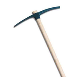 Pioche de terrassier oeil rond  53cm émmanchée bois - MERCIER - 4546