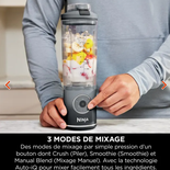 Blender portable sans fil Ninja Blast Max - Gris BC251EUGY