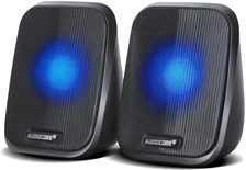 Enceintes AudioCore AC835 USB (Noir)