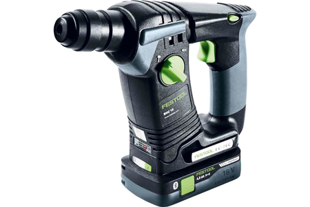 Perforateur SDS Plus 18V BHC 18 HPC 4,0 I-Plus + 2 batteries 4Ah + chargeur en coffret SYSTAINER SYS3 - FESTOOL - 577602