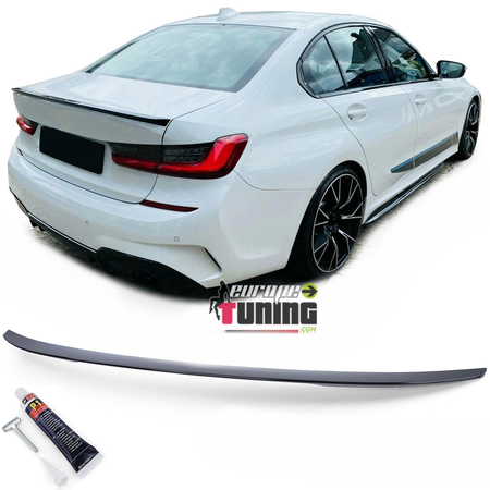 BECQUET SPOILER COFFRE SPORT NOIR BRILLANT BMW SERIE 3 G20 BERLINE STYLE M (05531)