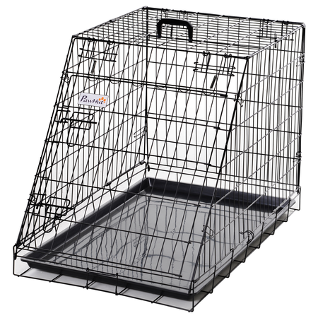 Cage de transport chien XL / L noir