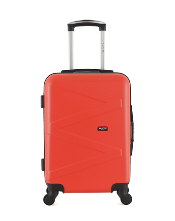 WAVE PARIS - Valise Cabine ABS AMAZONE 4 Roues 55 cm