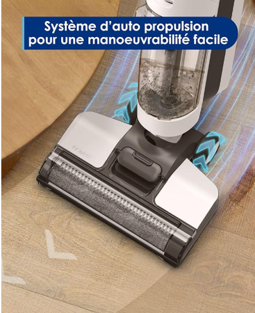 Tineco Pure One X Pet – Aspirateur Balai sans Fil Intelligent Spécial pour Animaux, Aspirateur à Main avec Multiples Accessoires, Brosse Anti-nœuds, Léger, Silencieux, Aspiration Puissante