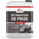 Retardateur béton effet plastifiant : ARCARETARD-5 L (6 kg) Liquide-ARCANE INDUSTRIES