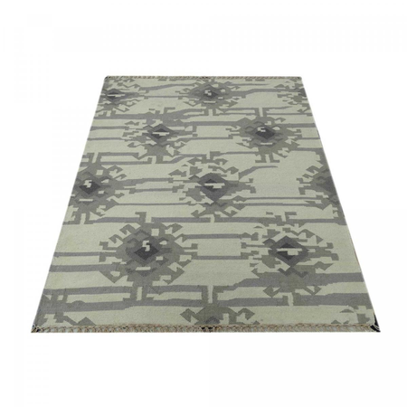 Tapis kilim tissé main en laine KMESAR Care&Fair