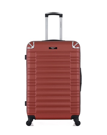 BLUESTAR - Valise Grand Format ABS LIMA 4 Roues 75 cm