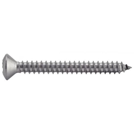 Vis à tôle tête fraisée bombée pozidrive forme C inox A2 DIN 7983 4,2X19 boîte de 200 - ACTON- 624114,2X19