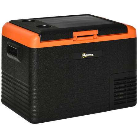 Glacière congélateur portable à compression orange noir