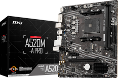 Carte Mère MSI A520M Pro (AM4) Micro ATX