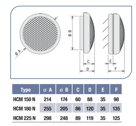 Aérateur de vitre grand débit HCM 180 N - UNELVENT - 450286