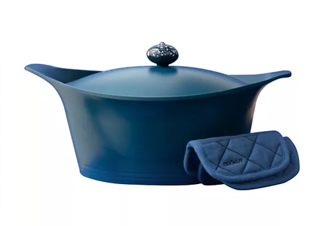 Cocotte COOKUT Coffret L'Incroyable 24 cm - Myrtille