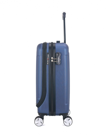 BLUESTAR - Valise Cabine ABS BALTIMORE 4 Roues 55 cm