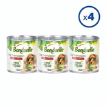 Champignons Émincés Épais Sans Sulfite, 3x115g  - BONDUELLE Carton de 4