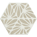 TERRACRETA Cesello Argilla - carrelage hexagonal 25x21,6 cm aspect carreaux de ciment