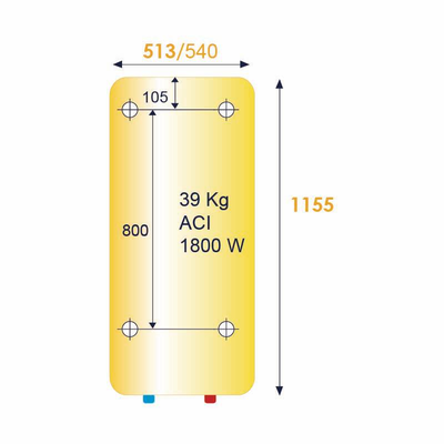 Chauffe-eau électrique mural ZENEO ACI Hybride 150L - ATLANTIC – 153111