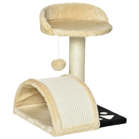 Arbre à chat griffoir grattoir design peluche sisal naturel