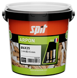 Cheville plastique universelle ARPON 6x25mm seau de 800 - SPIT - 060127