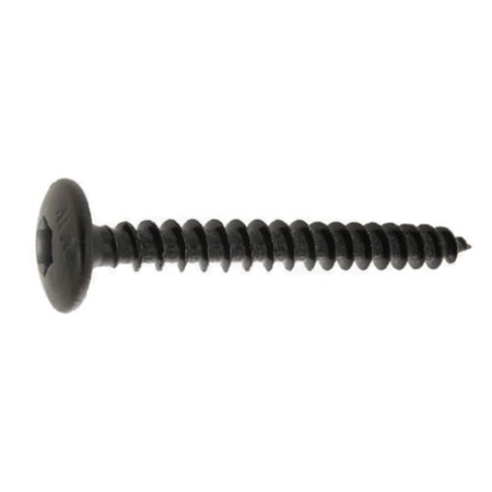 Vis de penture à tête ronde large Torx acier noir 6X120/70 boîte de 100 - ULTIMA - 13360120