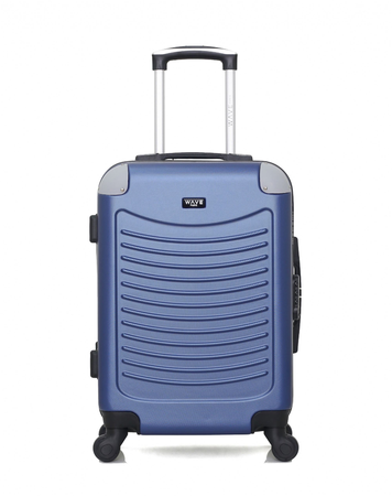 WAVE PARIS - Valise Cabine ABS CONGO 4 Roues 55 cm