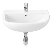 Lavabo POLO PLUS percé 1 trou blanc - ROCA - A32519L000