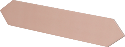 LANSE ROSE - Faïence 5x25 cm forme flèche mat