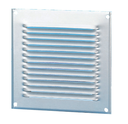 Grille de ventilation en applique alu 165X165mm - UNELVENT - 870215