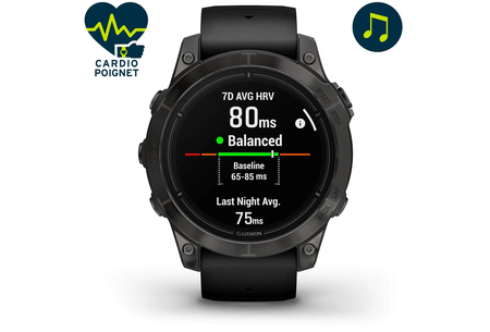 Garmin EPIX Pro Gen 2 Sapphire Titane - 47 mm