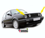 FEUX OPTIQUES DE PHARES FUMES POUR VW GOLF 2 1983-1992 (05512)
