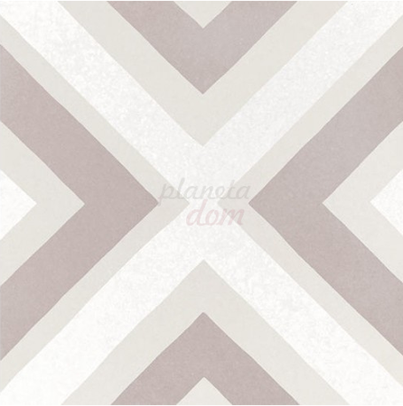 CAPRICE DECO - SQUARE PASTEL - Carrelage 20x20 cm aspect carreaux de ciment losange pastel