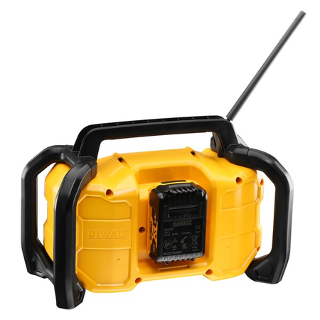 Radio de chantier 12/18V XR double alimentation avec fonction Bluetooth (sans batterie ni chargeur) - DEWALT - DCR029-QW