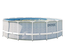 Piscine tubulaire Chevron ronde 4,88 x 1,22 m - Intex