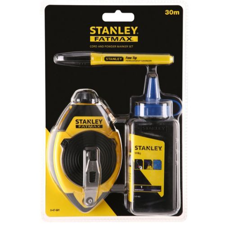 Kit cordeau traçeur 30m Fatmax® - STANLEY - 0-47-681