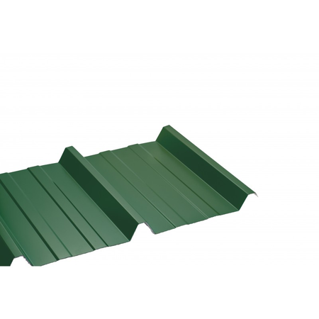 Bac acier laqué 1045 50/100 - Coloris - Vert 6009, Largeur - 105 cm, Longueur - 200 cm