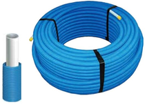 Couronne tube multicouche MULTILAYER PIPE gaine bleu 100m 20x2 - COMISA - 87.80.320