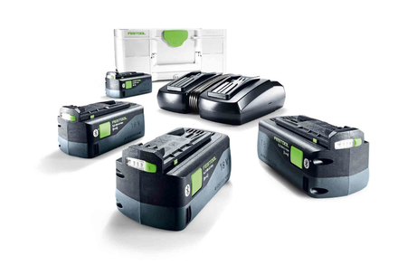 Set énergie 18V SYS 4 x 5,2 / TCL 6 DUO + coffret SYSTAINER 3 - FESTOOL - 577136