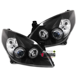 PHARES TUNING ANGEL EYES NOIRS OPEL VECTRA C 05-08 (14070)