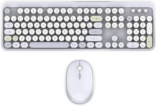 Pack 2en1 (Clavier/Souris) sans fil Mobility Lab Pure (Blanc)