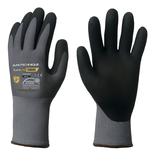 Gant tricoté EUROLITE 15N600 enduit nitrile gris/noir T9 - COVERGUARD - 1NIHG09