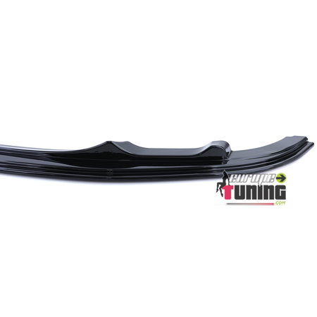 SPOILER AVANT NOIR POUR PARE CHOCS SPORT BMW SERIE 3 E92 E93 PH2 10-14 (05603)