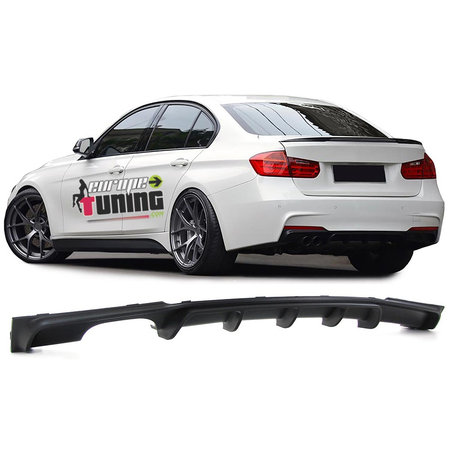 DIFFUSEUR SPORT POUR DOUBLE SORTIE BMW SERIE 3 TYPE F30 EN PACK M (04420)