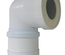 Pipe WC coudée extensible 190 à 390mm ''Magic Pipe'' D.93/100 - REGIPLAST - ASPCE